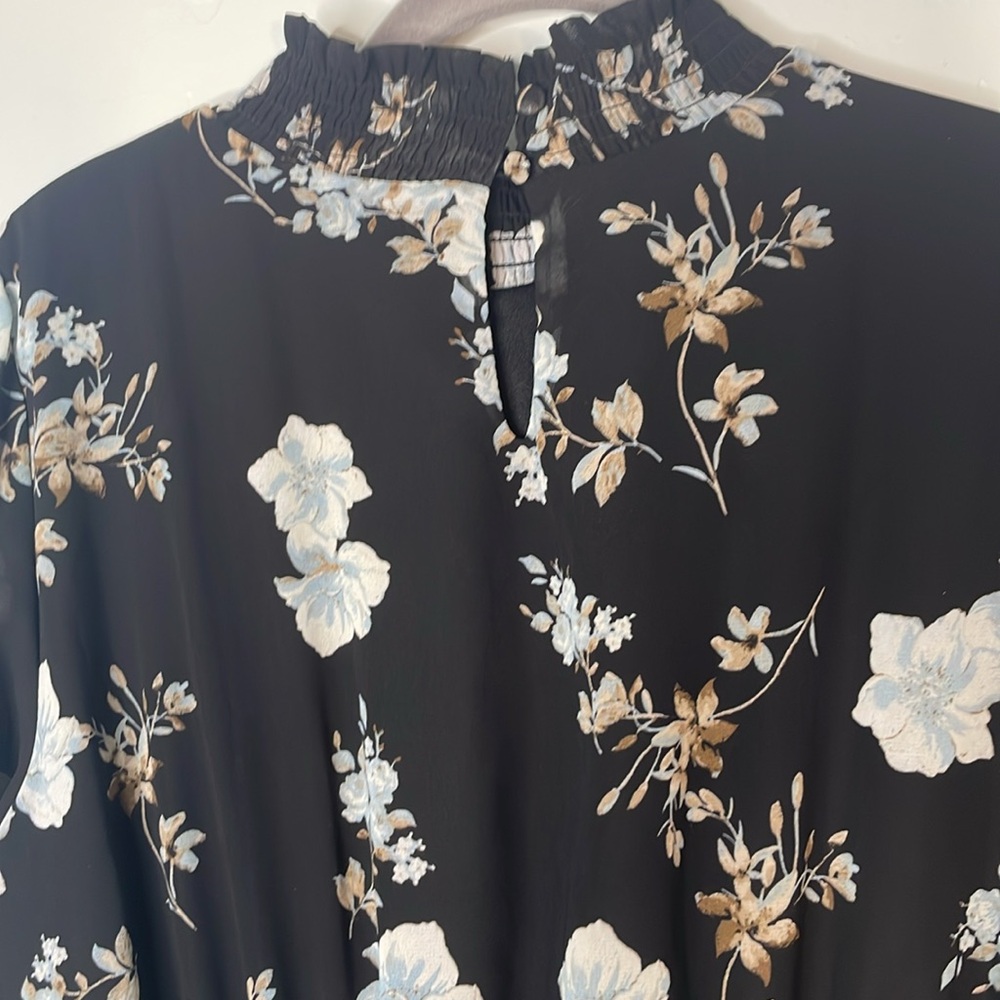 NWT Baltic Born Marie Mock Neck Maxi floral dress XL - Picture 4 of 5